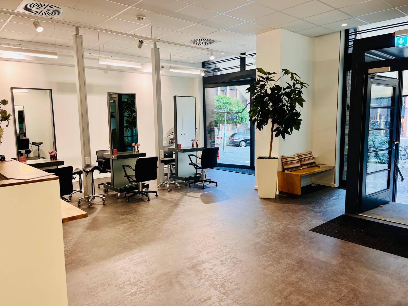 mes amis Friseursalon Hamburg Innenansicht